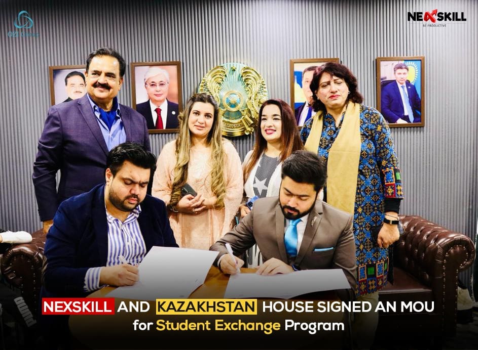 NEXSKILL ONLINA SIGNED MOU WITH KAZAKHSTAN 