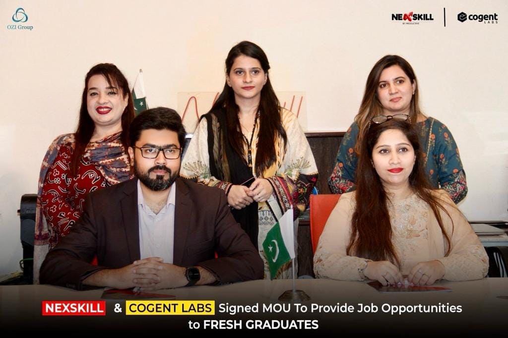 NeXskill Online Signed MOU with cogent labs