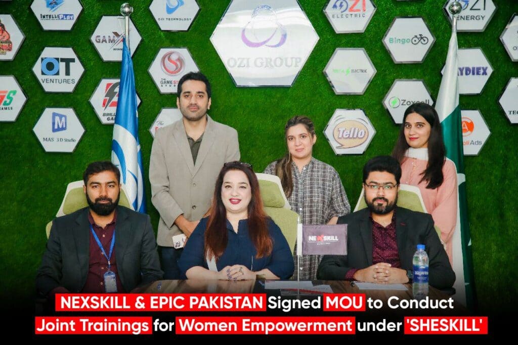 NEXSKILL Online AND EPIC PAKISTAN SIGNED MOU